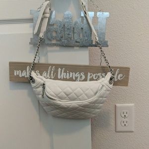 White Fanny Pack